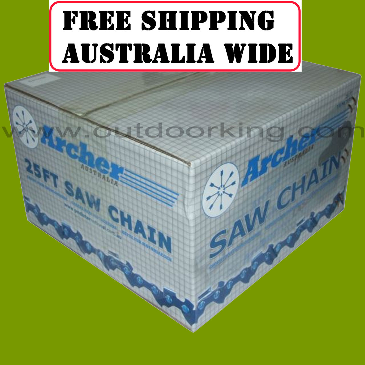 (image for) Archer Chainsaw Chain - .325", .050", Semi Chisel 25Ft B05025R, B-050-25R